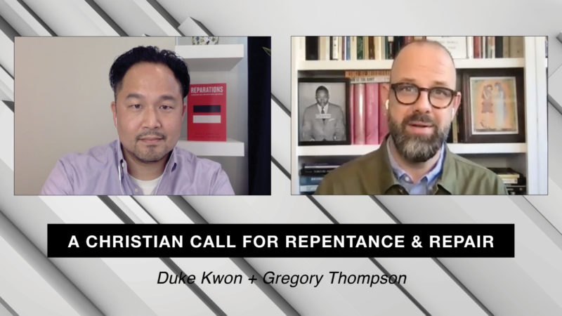 A Christian Call For Repentance & Repair